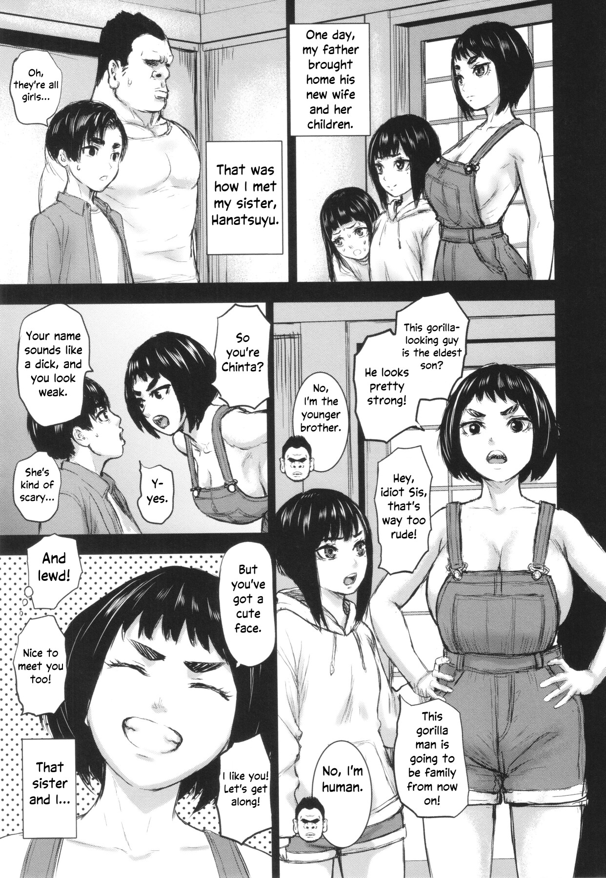 Hentai Manga Comic-AV Family-Chapter 2-84